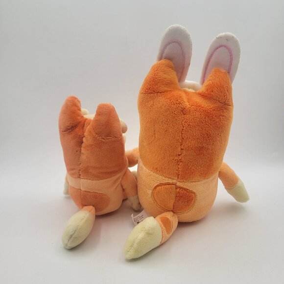 Bluey Pillow Pet & Plush Lot of Bingo & Mom Sister Blue & Orange Terriers - Picture 11 of 16